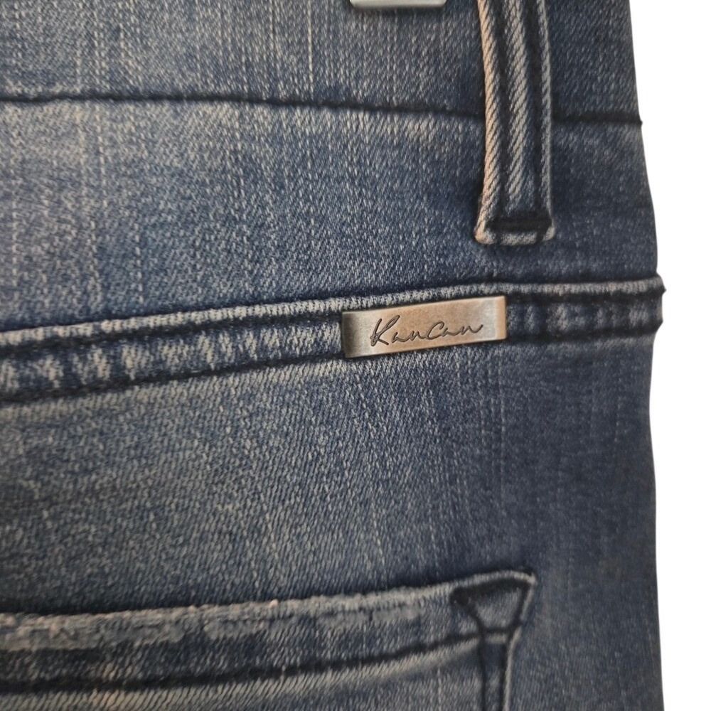 KanCan High Rise Skinny Jeans Raw Hem Button Fly NWT Sz 9/28 - Picture 8 of 8
